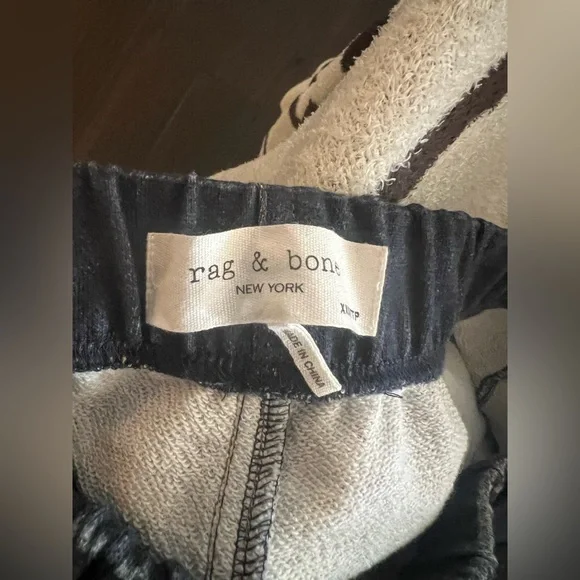 Rag & Bone MIRAMAR Denim Jogger Pants XXS New - Picture 4 of 7